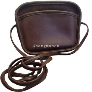 Vintage Coach Mini Crossbody Bag : 9935 Hadley In Mahogany